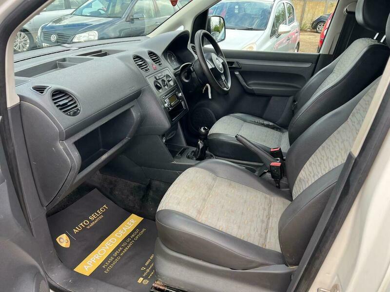 Volkswagen Caddy Panel Van 1.6 2011 White #28