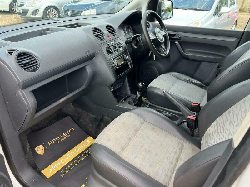 Volkswagen Caddy Panel Van 1.6 2011 White #31