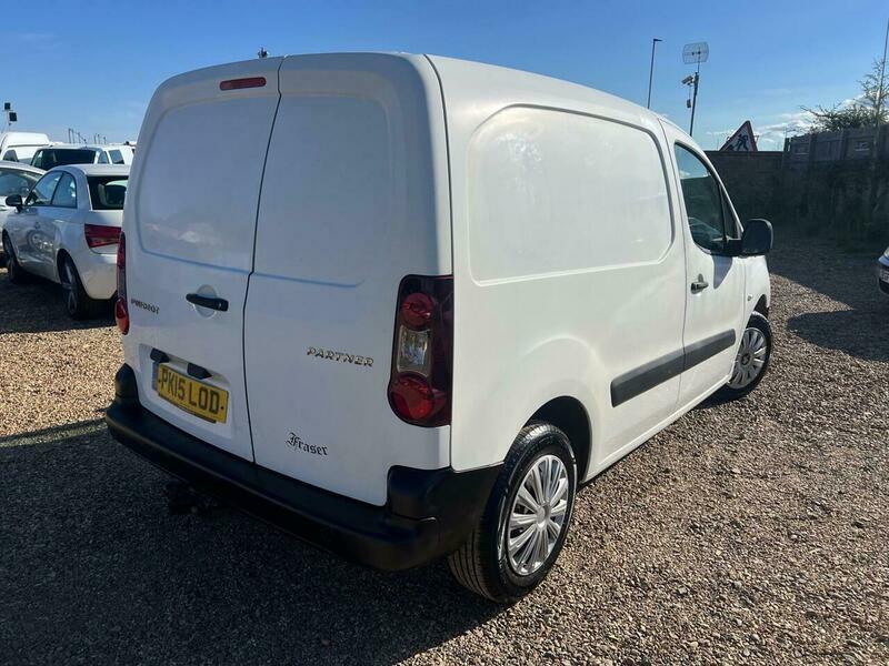 Peugeot Partner Panel Van White #12