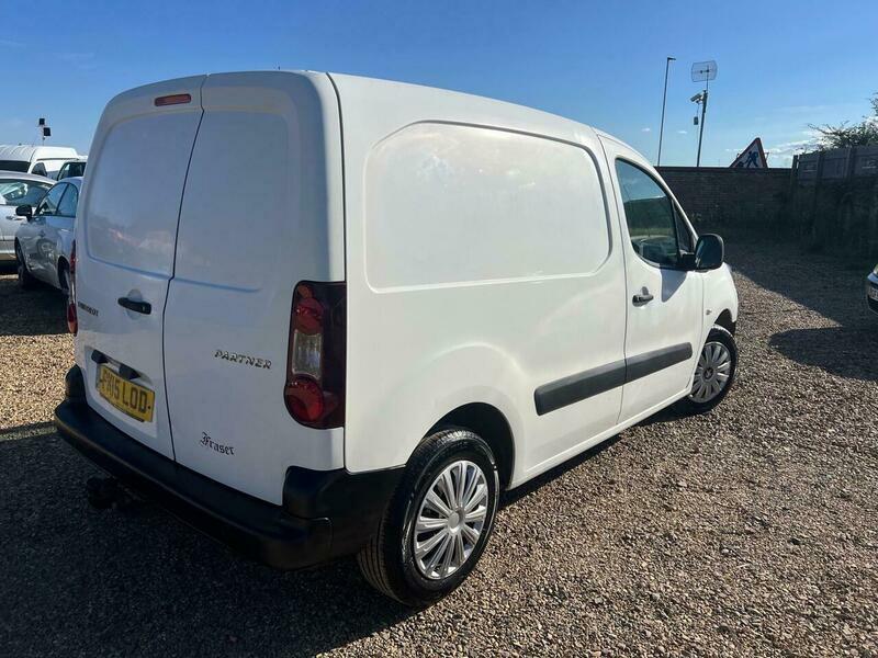 Peugeot Partner Panel Van White #8