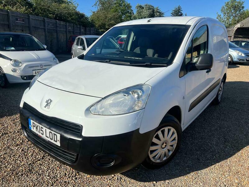 Peugeot Partner Panel Van White #7