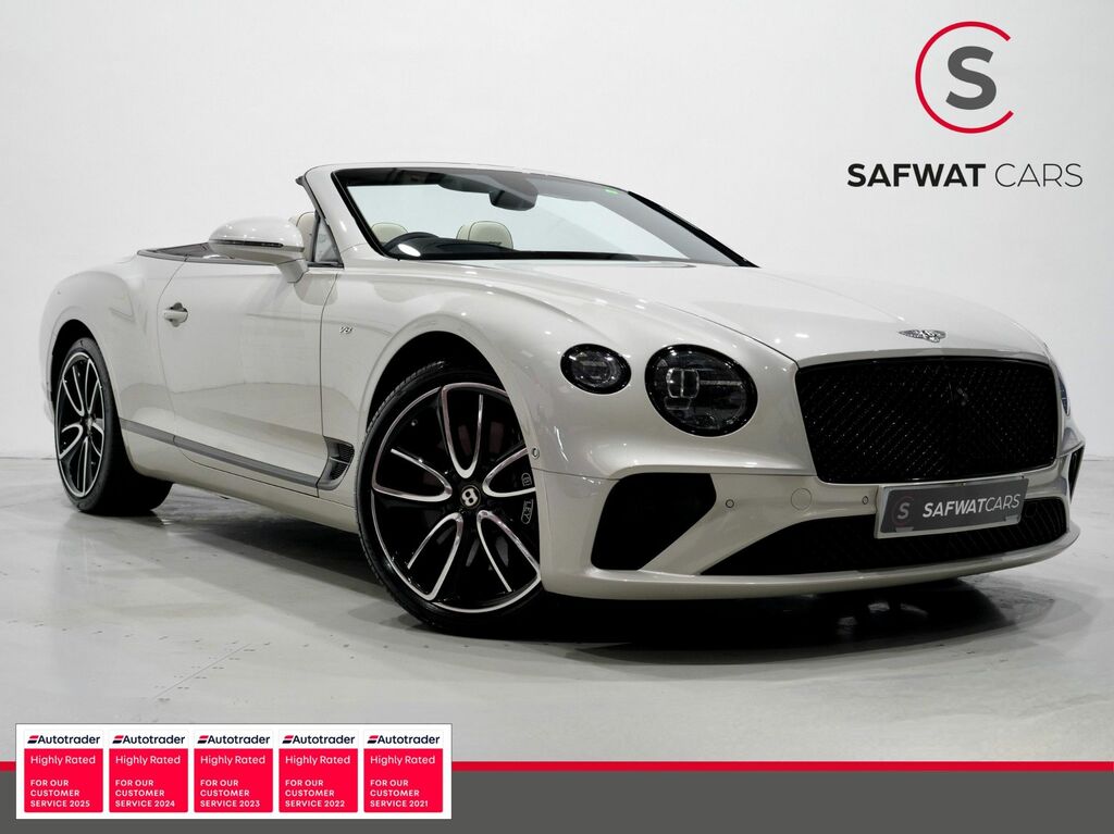 Bentley Continental Gt 2021 4.0 V8 Gtc Convertible 4Wd Eu White