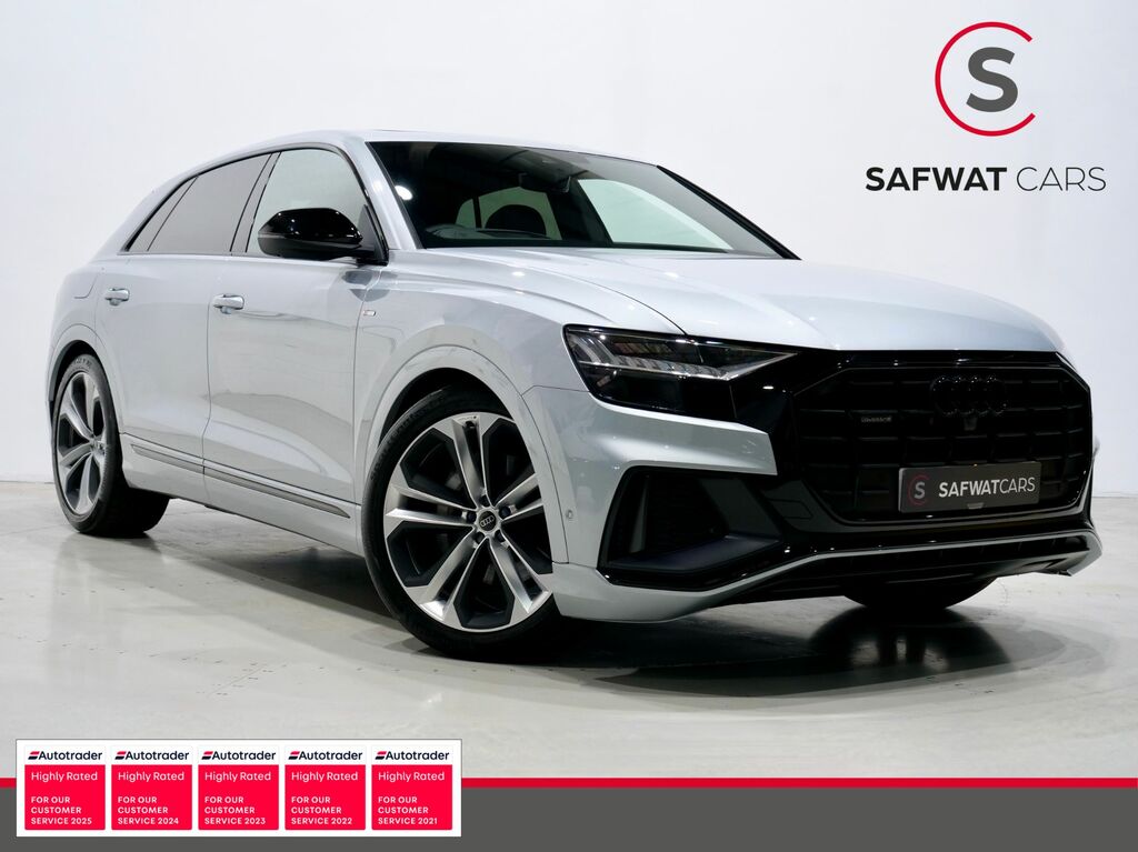 Audi Q8 2023 3.0 Tdi V6 50 Black Edition Suv Ti Silver