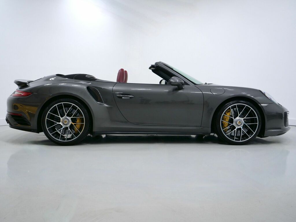Porsche 911 2016 3.8T 991 Turbo S Convertible Pdk 4 OX16FLP Grey #6