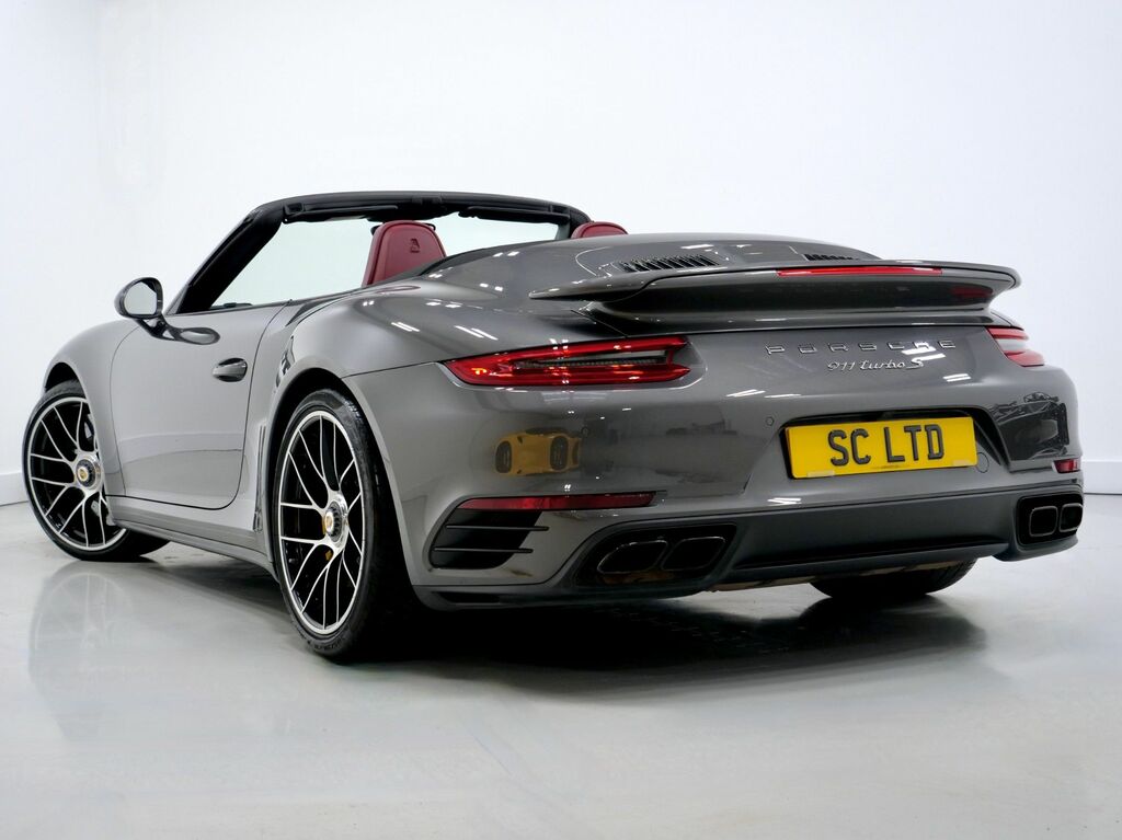 Porsche 911 2016 3.8T 991 Turbo S Convertible Pdk 4 OX16FLP Grey #2