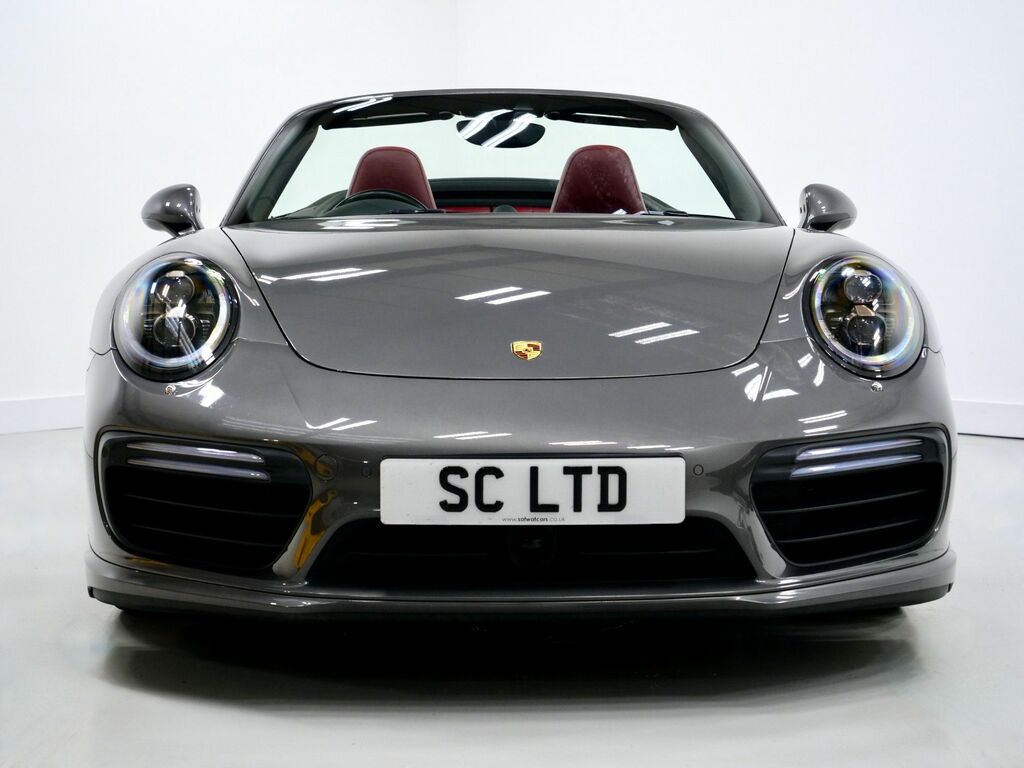 Porsche 911 2016 3.8T 991 Turbo S Convertible Pdk 4 OX16FLP Grey #4
