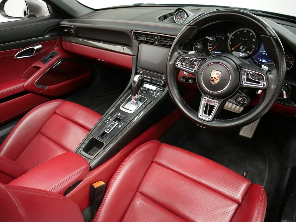 Porsche 911 2016 3.8T 991 Turbo S Convertible Pdk 4 OX16FLP Grey #3