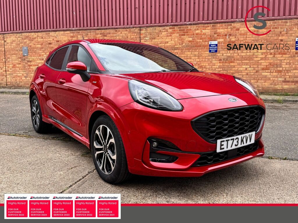 Ford Puma 2024 1.0T Ecoboost Mhev St-line Suv Hyb Red