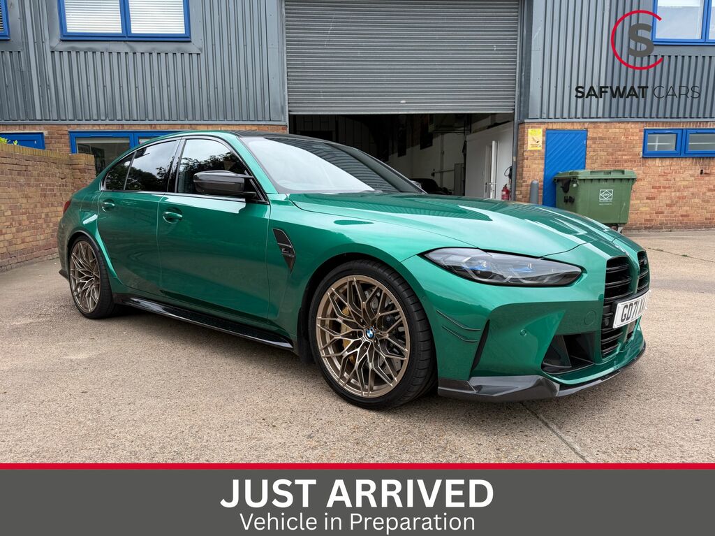 BMW M3 2021 3.0 Biturbo Competition Saloon Ste Green #6
