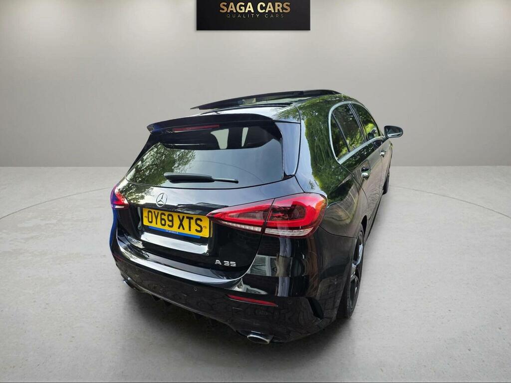 Mercedes-Benz A Class 2.0 A35 Amg Premium Plus Spds Dct 4Matic Euro 6 OY69XTS Black #6
