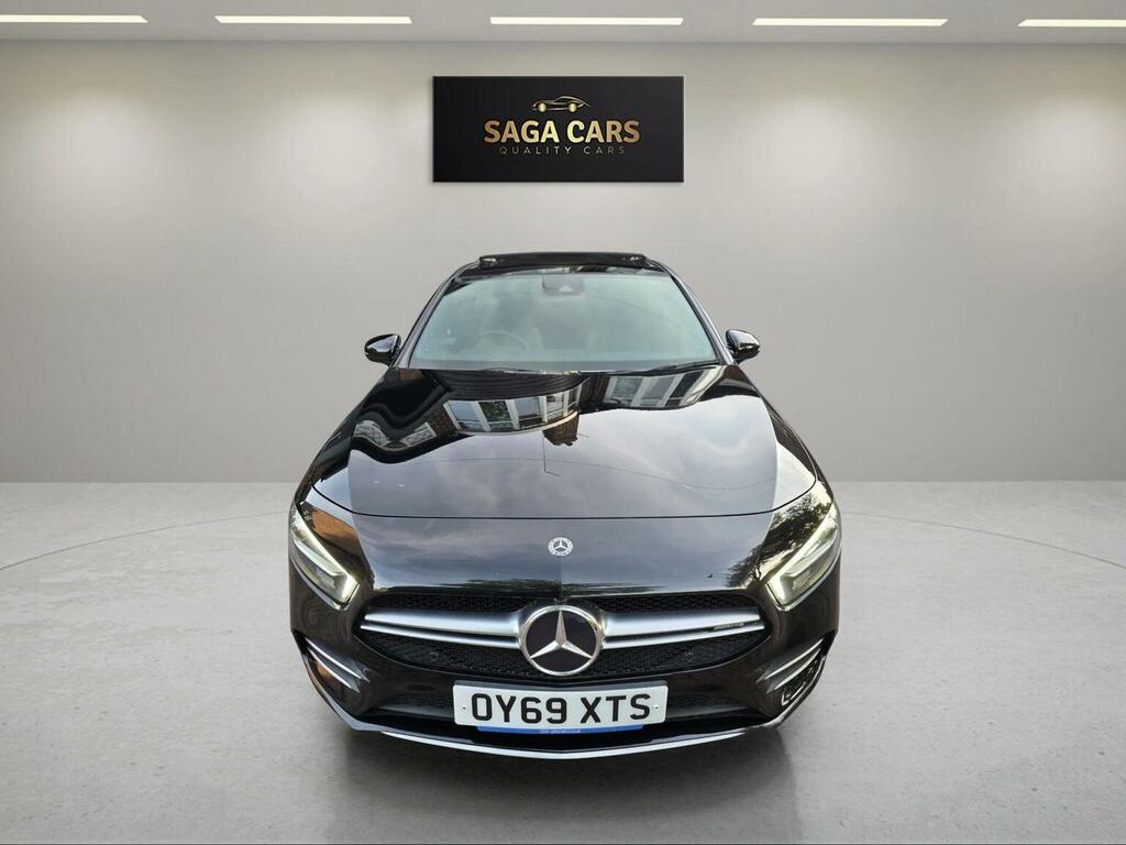 Mercedes-Benz A Class 2.0 A35 Amg Premium Plus Spds Dct 4Matic Euro 6 OY69XTS Black #2