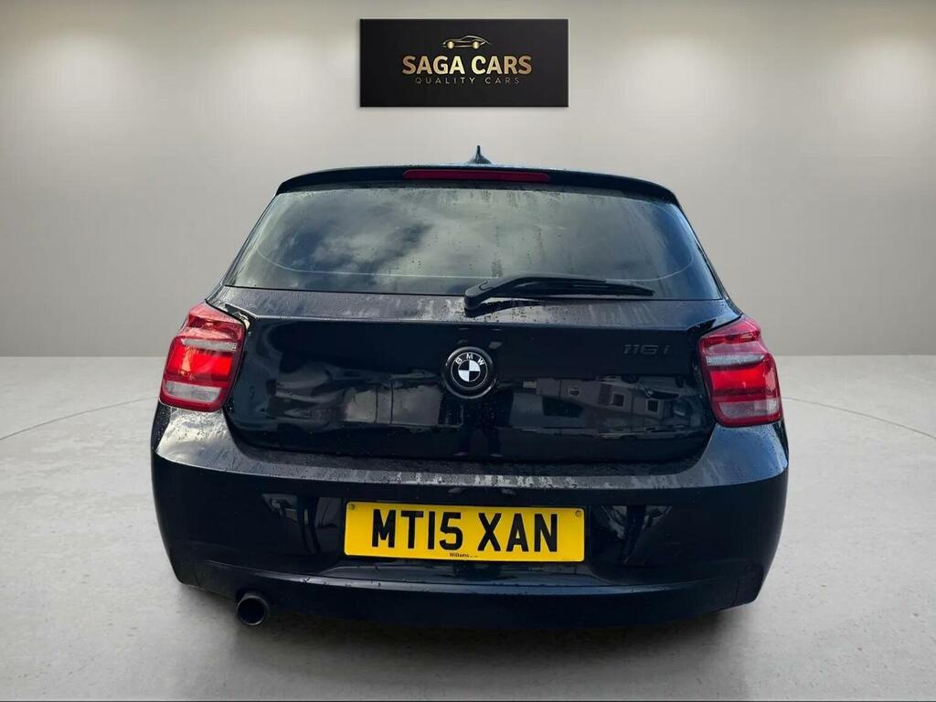 BMW 1 Series Hatchback Black #6