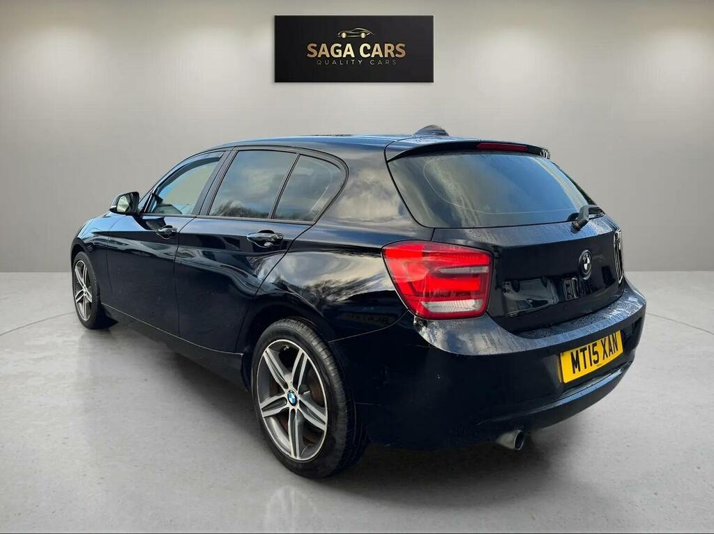 BMW 1 Series Hatchback Black #7