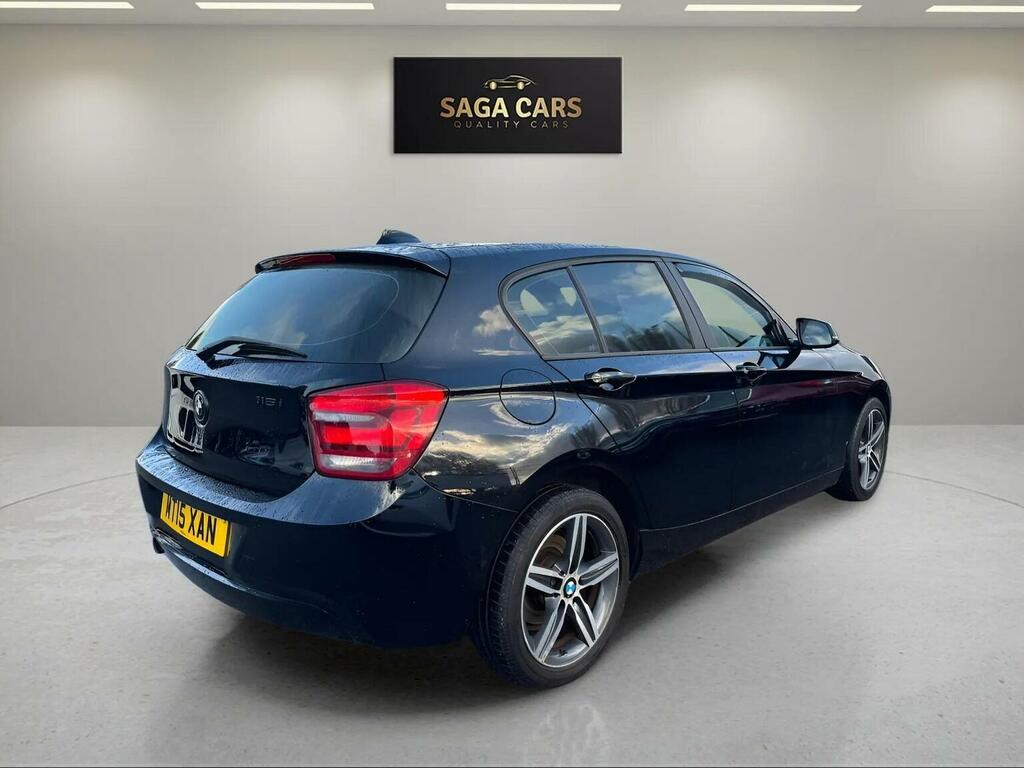 BMW 1 Series Hatchback Black #4