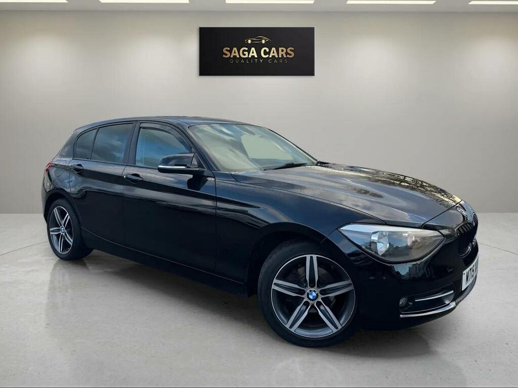 BMW 1 Series Hatchback Black #2