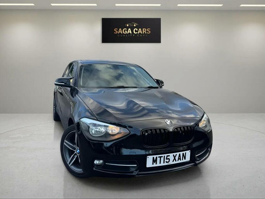 BMW 1 Series Hatchback Black #1
