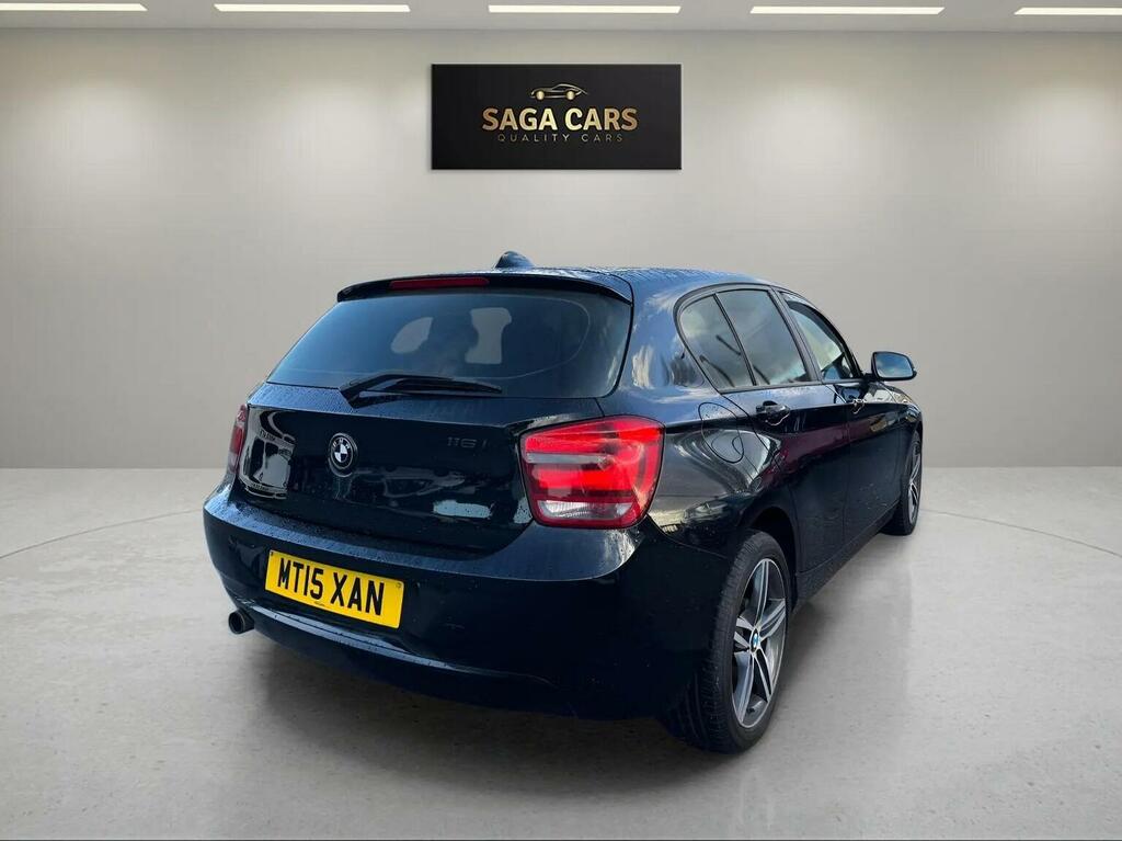 BMW 1 Series Hatchback Black #5