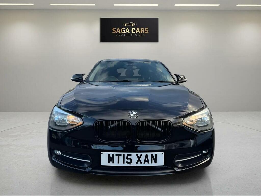 BMW 1 Series Hatchback Black #10