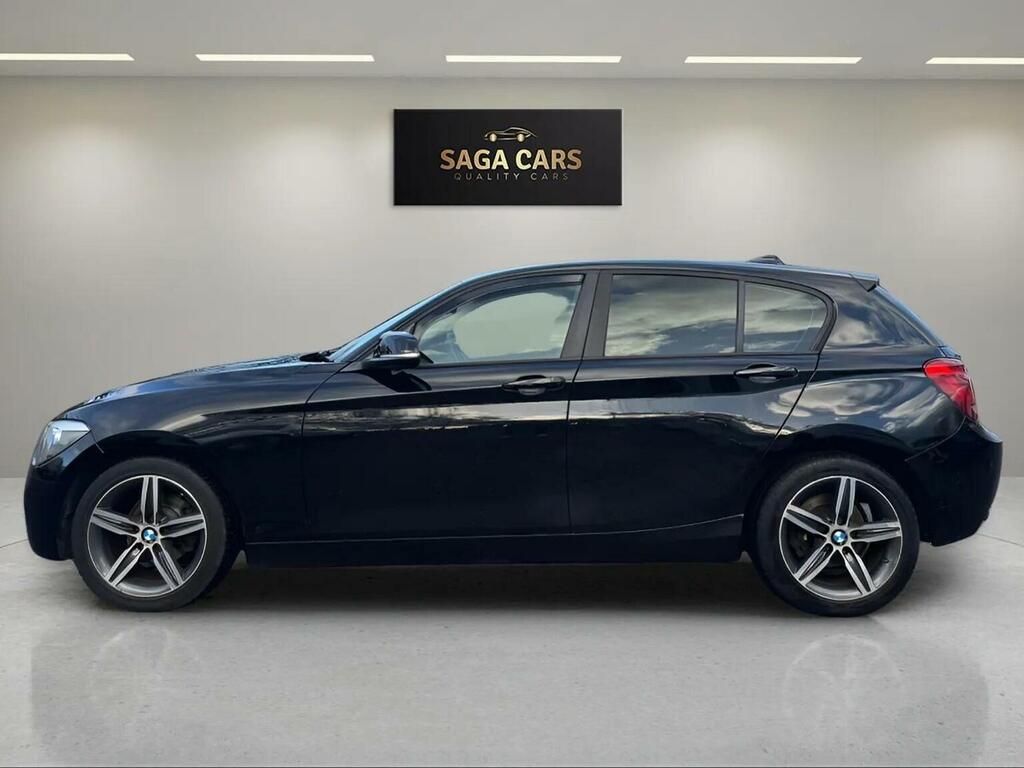 BMW 1 Series Hatchback Black #8