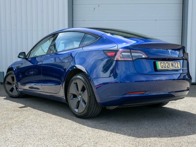 Tesla Model 3 2021 Dual Motor Long Range Saloon A GD21MZZ Blue #2