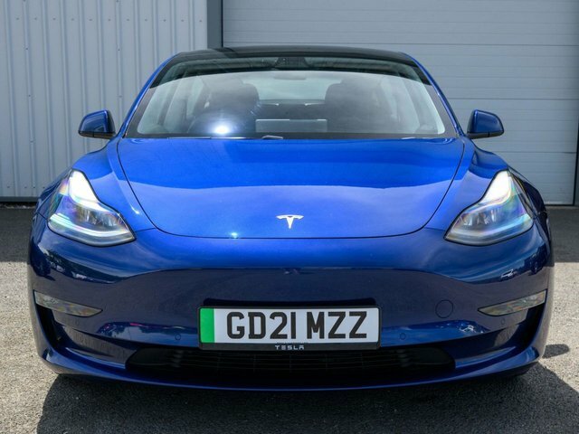 Tesla Model 3 2021 Dual Motor Long Range Saloon A GD21MZZ Blue #4