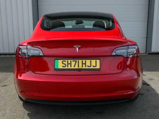 Tesla Model 3 2021 Standard Range Plus Saloon SH71HJJ Red #6