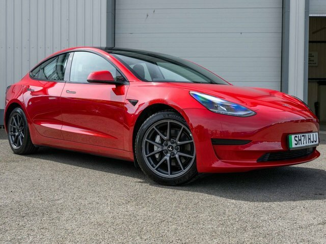 Tesla Model 3 2021 Standard Range Plus Saloon Red