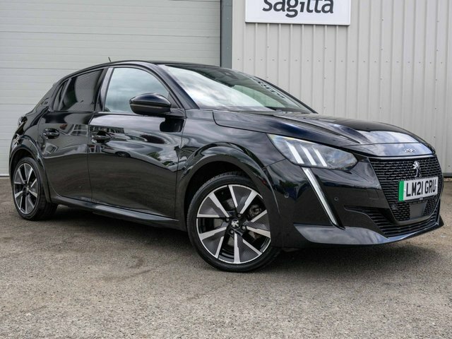 Peugeot e-208 2021 50Kwh Gt Premium Hatchback Black