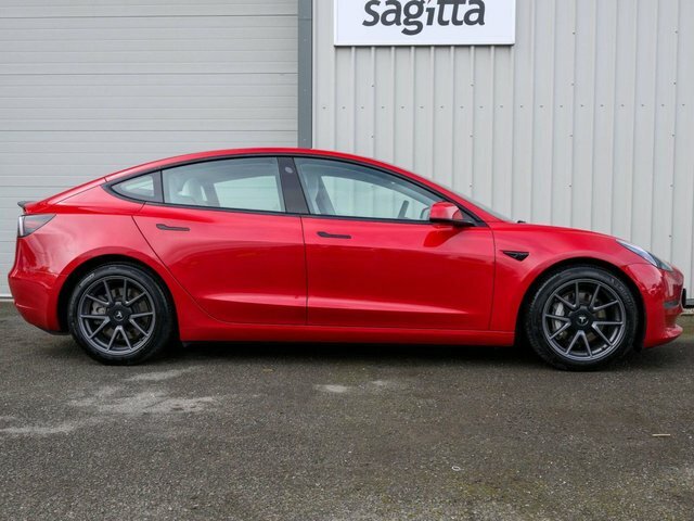 Tesla Model 3 2021 Dual Motor Long Range Saloon A Red #4