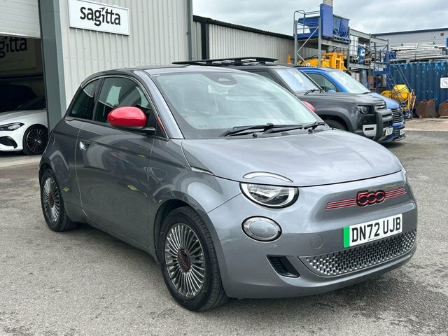 Fiat 500E 2022 42Kwh Red Hatchback 118 Ps Red