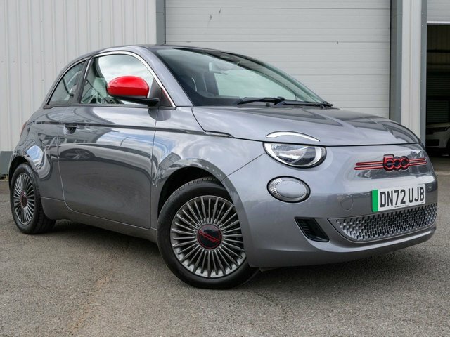 Fiat 500E 2022 42Kwh Red Hatchback 118 Ps Red