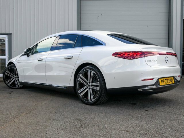 Mercedes-Benz EQS 2023 Eqs 450 108.4Kwh Exclusive Luxury Saloon White #2