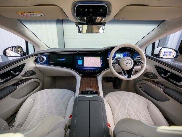Mercedes-Benz EQS 2023 Eqs 450 108.4Kwh Exclusive Luxury Saloon White #3