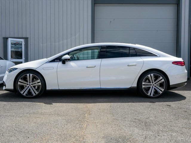 Mercedes-Benz EQS 2023 Eqs 450 108.4Kwh Exclusive Luxury Saloon White #6