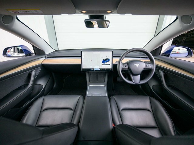 Tesla Model 3 2021 Dual Motor Long Range Saloon A Blue #3