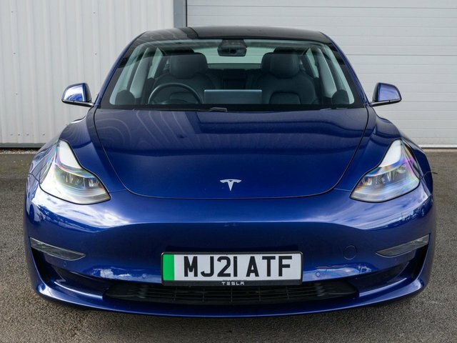 Tesla Model 3 2021 Dual Motor Long Range Saloon A Blue #4
