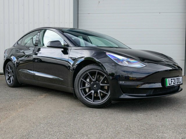 Tesla Model 3 2021 Dual Motor Long Range Saloon A Black