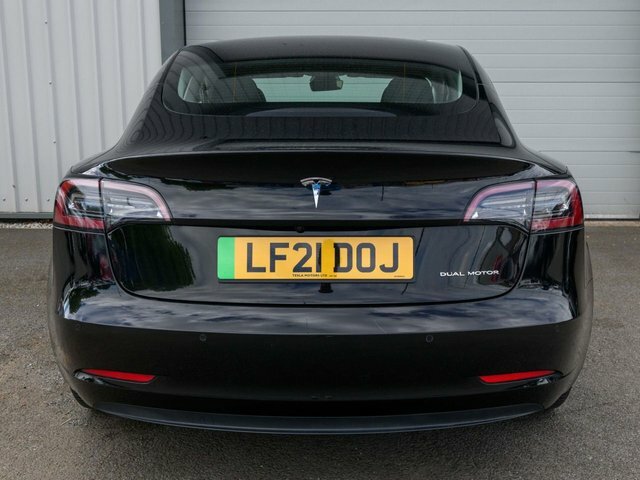 Tesla Model 3 2021 Dual Motor Long Range Saloon A Black #6