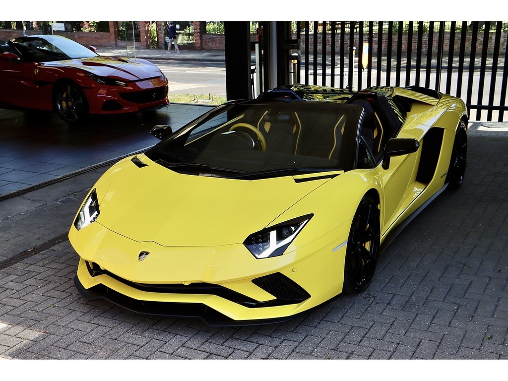 Lamborghini Aventador 6.5 V12 Lp 740-4 S Roadster Isr 4Wd Eur SO18VOG Black #2