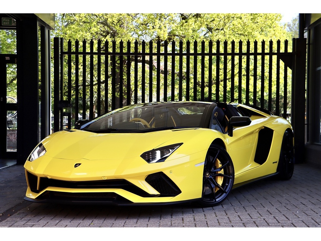 Lamborghini Aventador 6.5 V12 Lp 740-4 S Roadster Isr 4Wd Eur SO18VOG Black #3