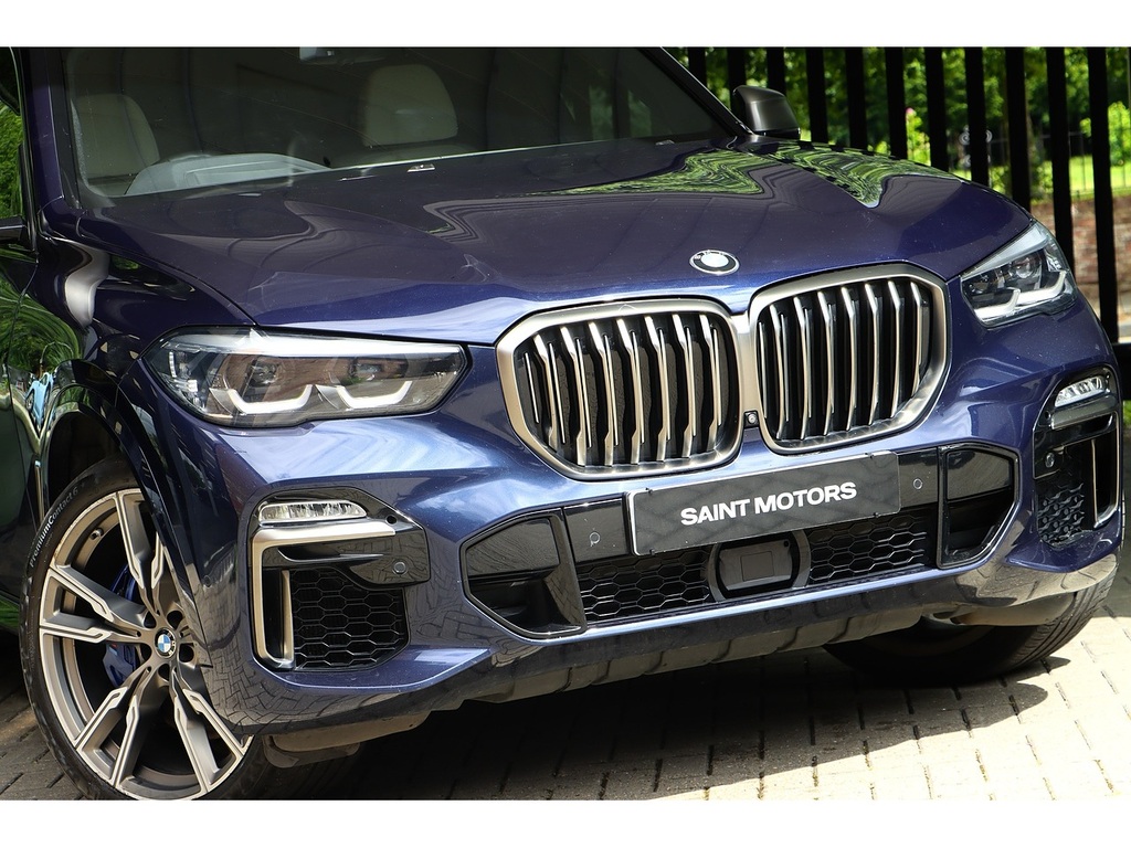 BMW X5 M50d Blue #4