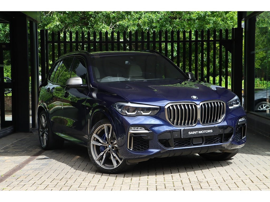 BMW X5 M50d Blue