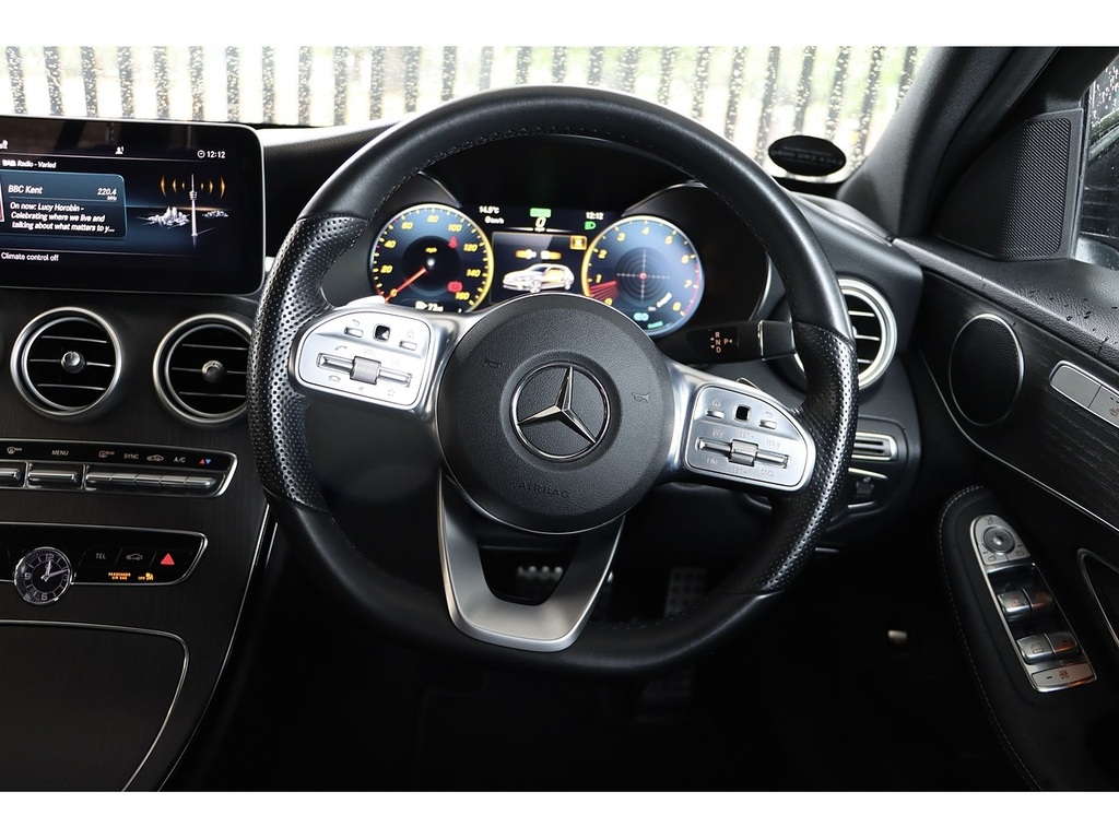 Mercedes-Benz C Class Coupe 4.0 C63 V8 Biturbo Amg S Premium Plus Spds Black #17
