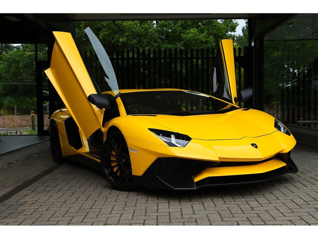 Lamborghini Aventador 6.5 V12 Lp 750-4 Superveloce Coupe Isr Yellow #2