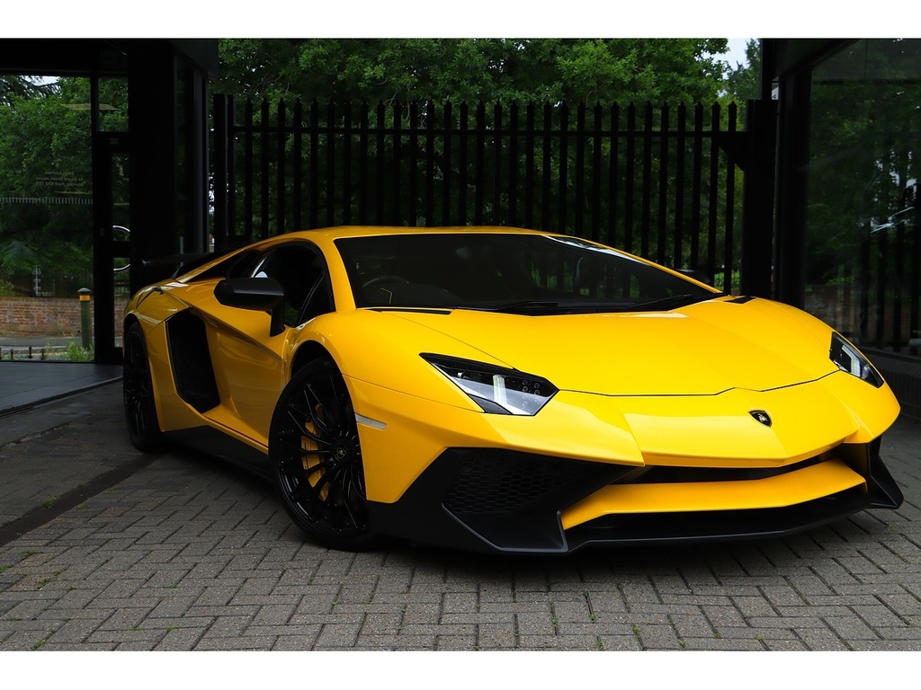 Lamborghini Aventador 6.5 V12 Lp 750-4 Superveloce Coupe Isr Yellow