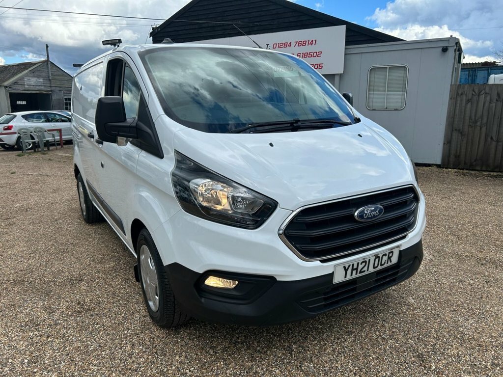 Ford Transit Custom 2L Leader YH21OCR White #5