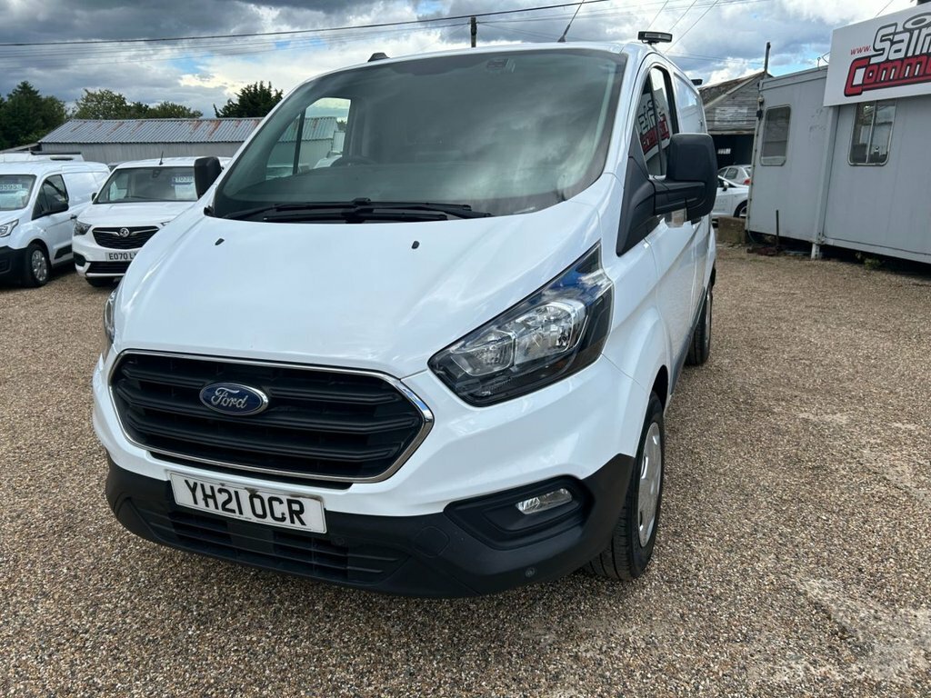 Ford Transit Custom 2L Leader YH21OCR White #3