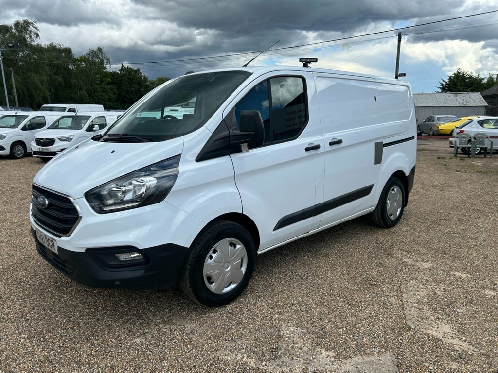 Ford Transit Custom 2L Leader YH21OCR White #2