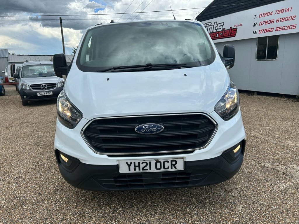 Ford Transit Custom 2L Leader YH21OCR White #4