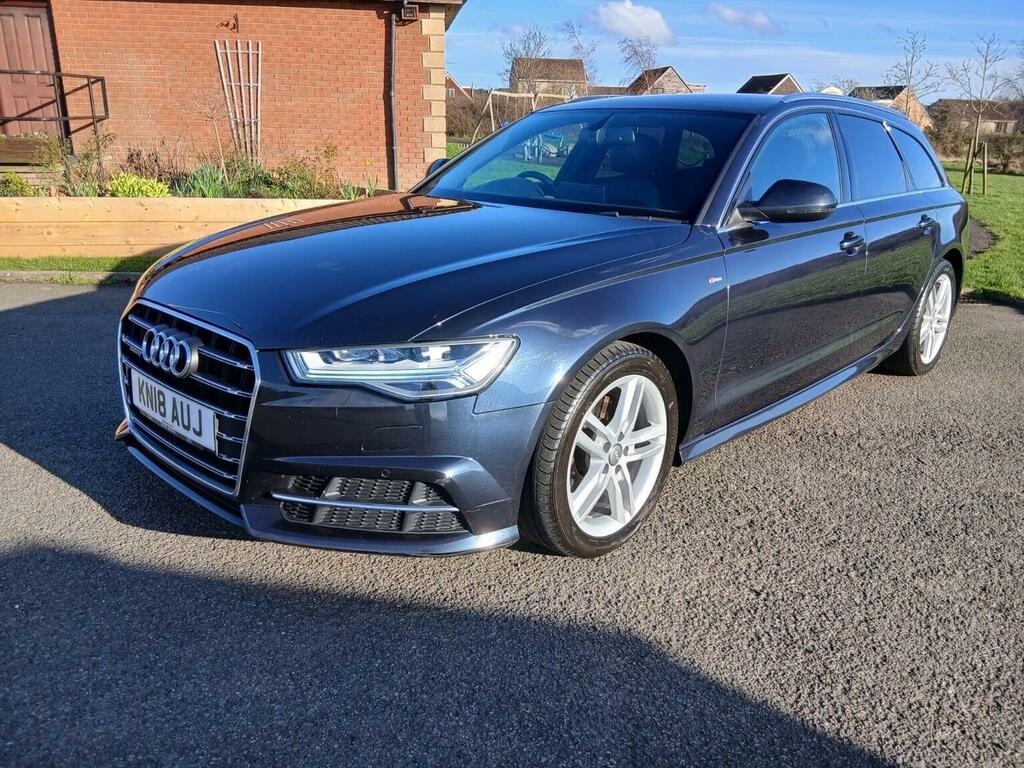 Audi A6 Avant Estate 2.0 Tdi S Line S Tronic Quattro Euro 6 Ss Blue #2